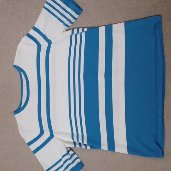 Liz Baker short sleeve striped top - Picture 1 of 7